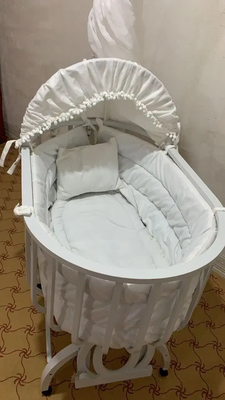 گهواره چوبی|تخت و صندلی بچه|خورموج, |دیوار