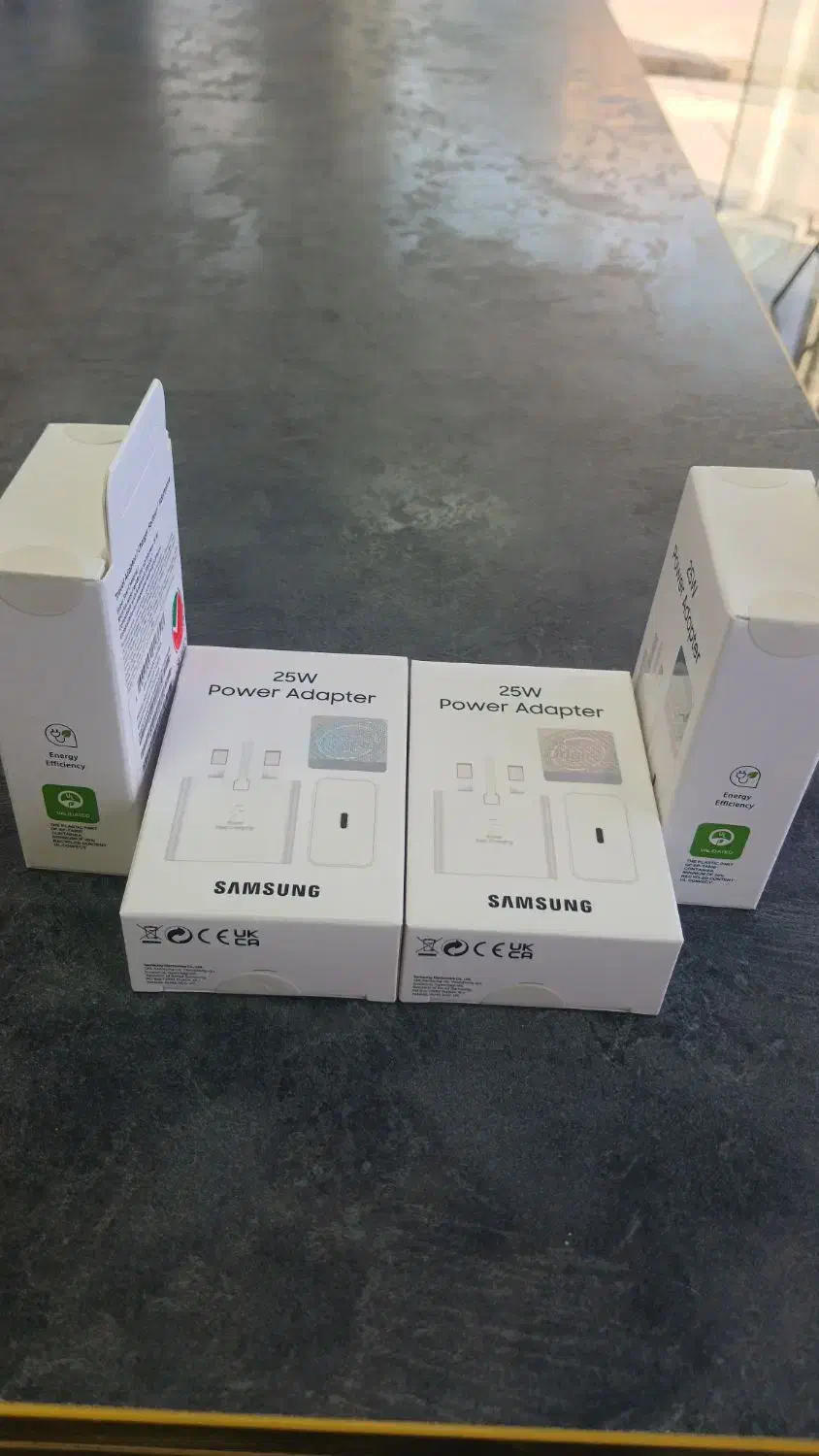 آداپتور شارژر 25W سامسونگ 6 ماه گارانتی تعویض|لوازم جانبی موبایل و تبلت|ساوه, |دیوار