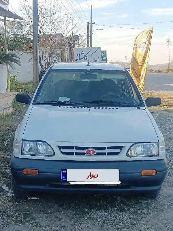 فروش پراید ۸۸ سفید سالم|خودرو سواری و وانت|شیرگاه, |دیوار