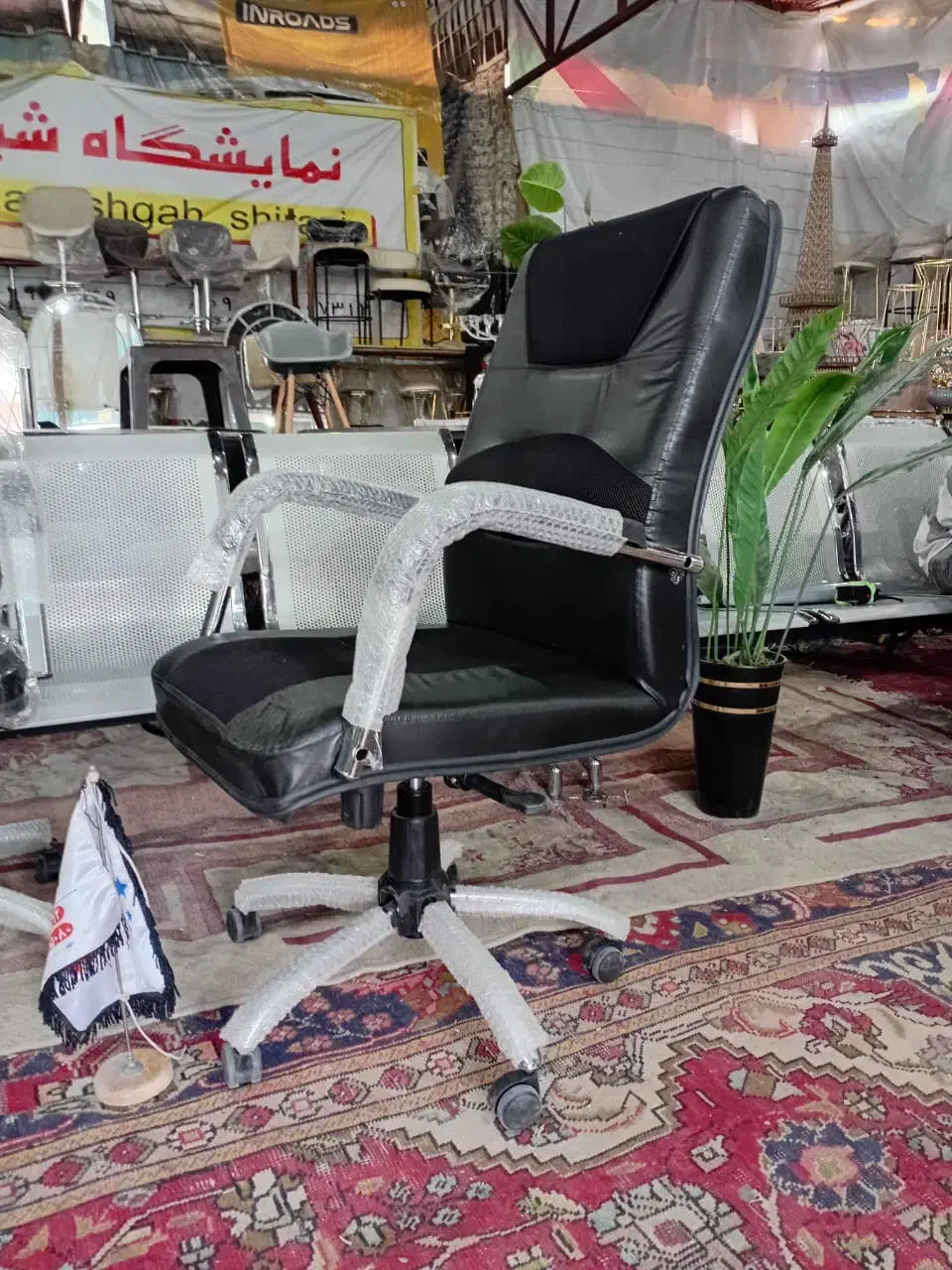 پخش صندلی مدیریت چرم جک دار سفارشی ( تک و عمده)|صندلی و نیمکت|شیراز, وزیرآباد|دیوار