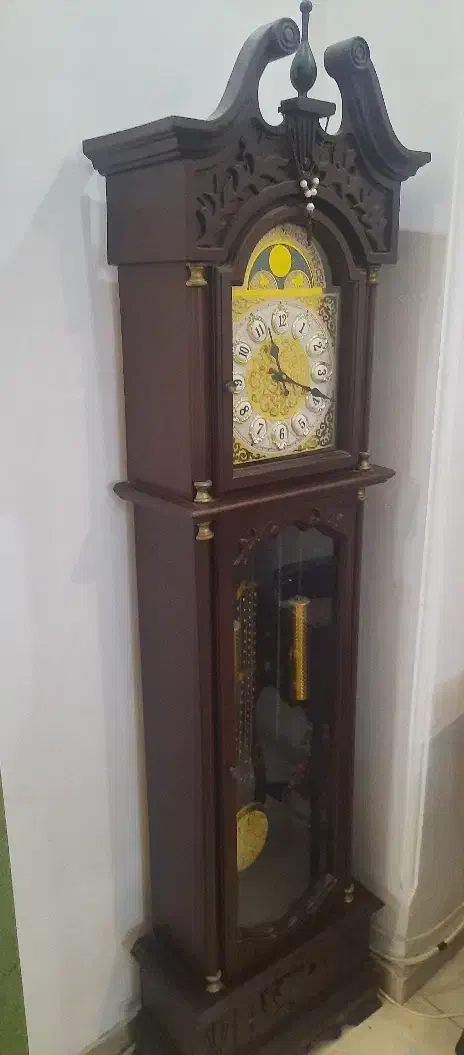 ساعت ایستاده طرح چوب|ساعت دیواری و تزئینی|رشت, پل تالشان|دیوار