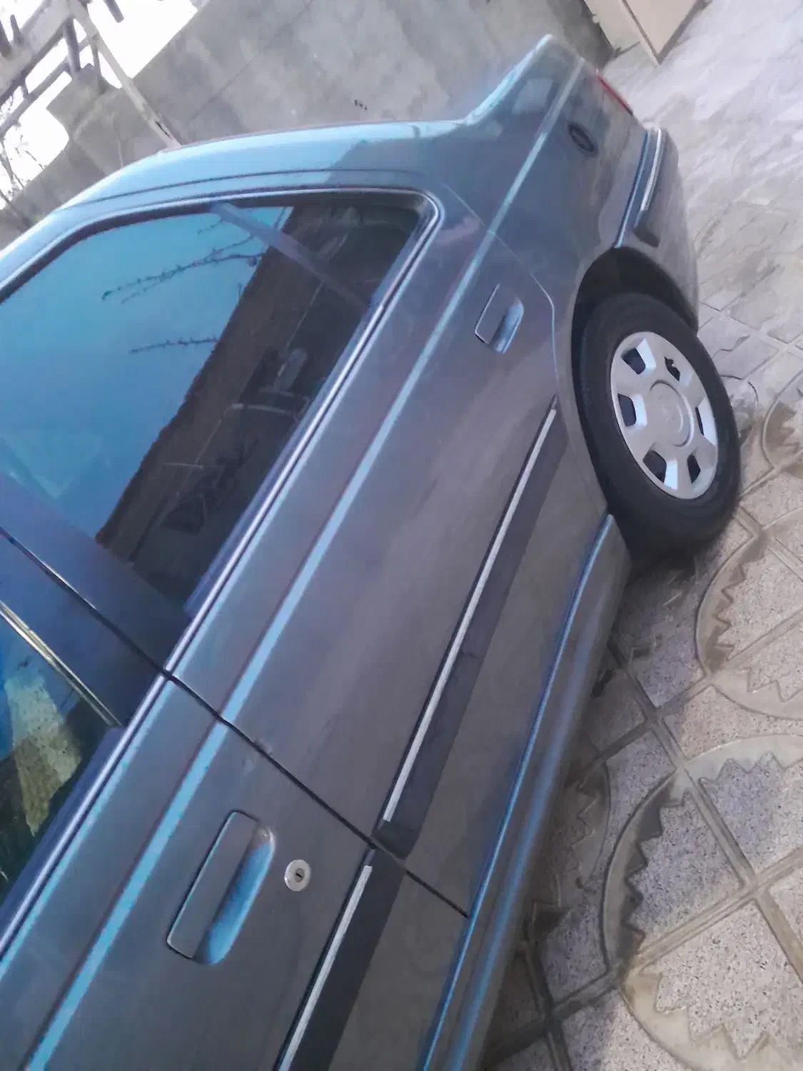 پژو پارس دوگانه‌ کارخانه‌ مدل ۹۰ رنگ خاکستری|خودرو سواری و وانت|کامیاران, |دیوار