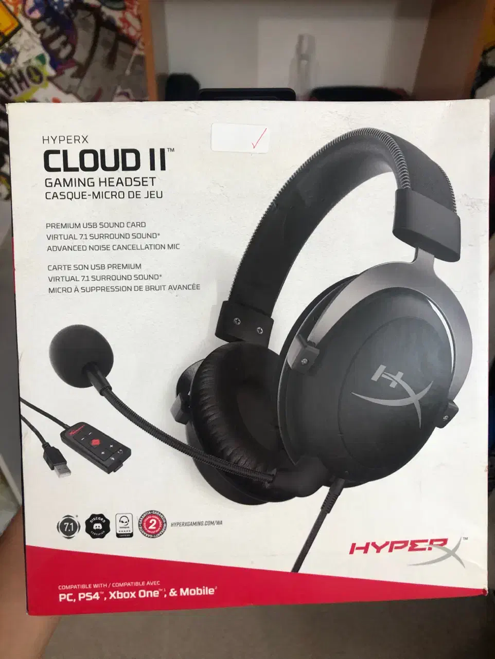 هدست گیمینگ HyperX Cloud II|قطعات و لوازم جانبی رایانه|صدرا-فارس, فاز ۱|دیوار