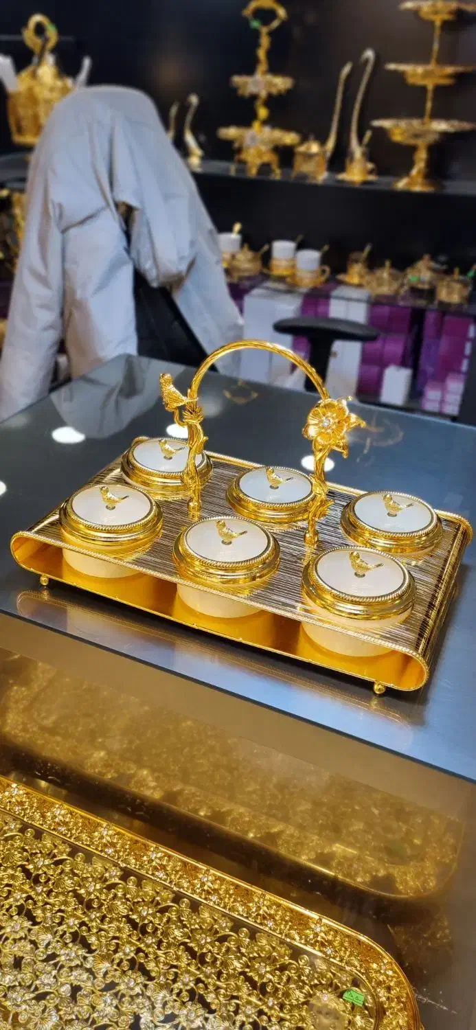 ظروف آبطلا امارات مدل ۶ و ۴ خونه درب دار مدل خش|ظروف سرو و پذیرایی|مشهد, امام رضا (ع)|دیوار