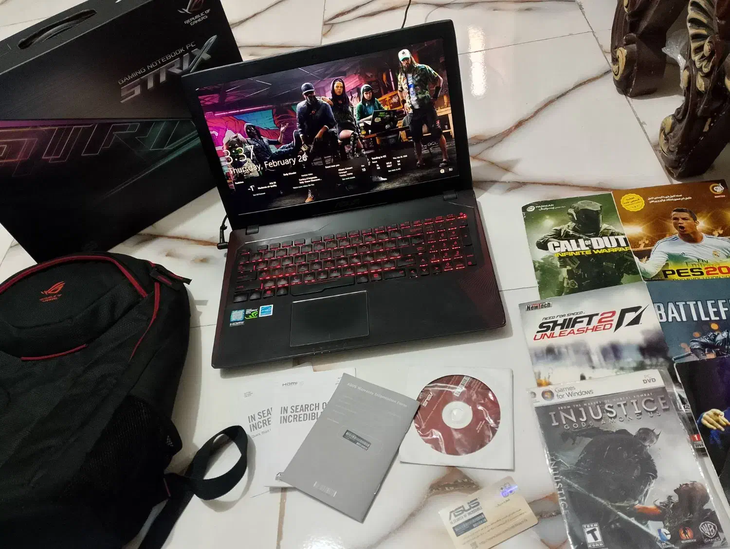 Asus fx 553|رایانه همراه|تهران, اتحاد|دیوار