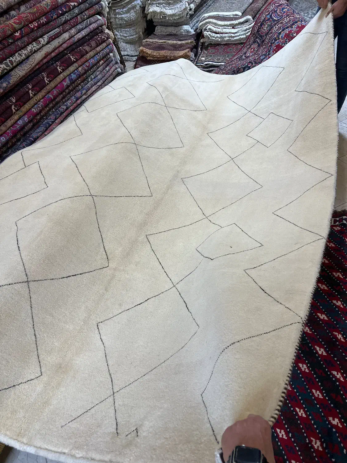 فرش مراکشی دستباف|فرش|تهران, سعادتآباد|دیوار