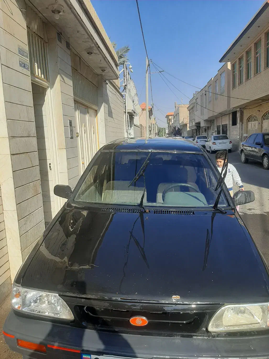 پراید مشکی ۸۳|خودرو سواری و وانت|قم, نیروگاه|دیوار