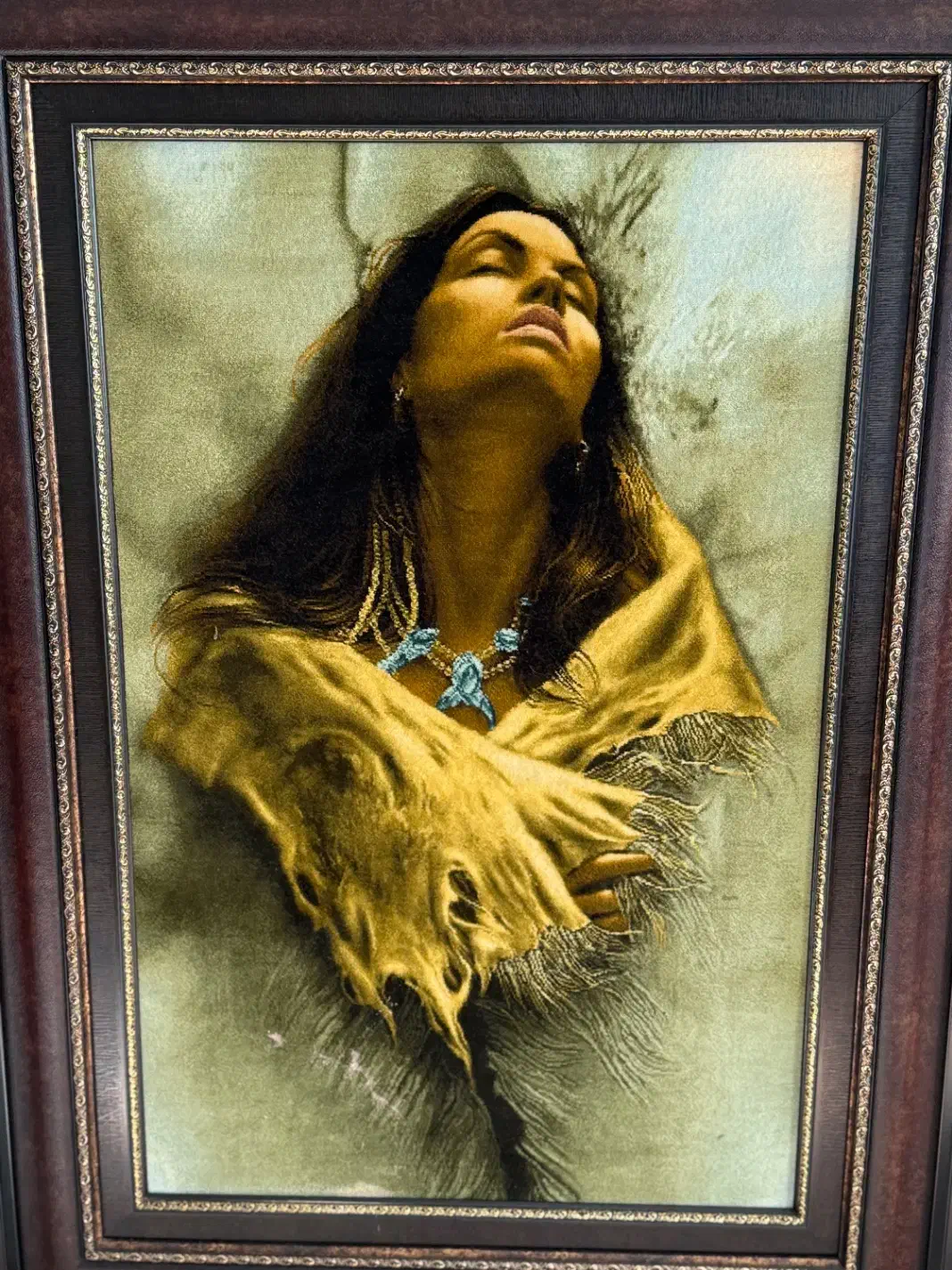 تابلو فرش دستباف|تابلو فرش|قم, زنبیل آباد|دیوار