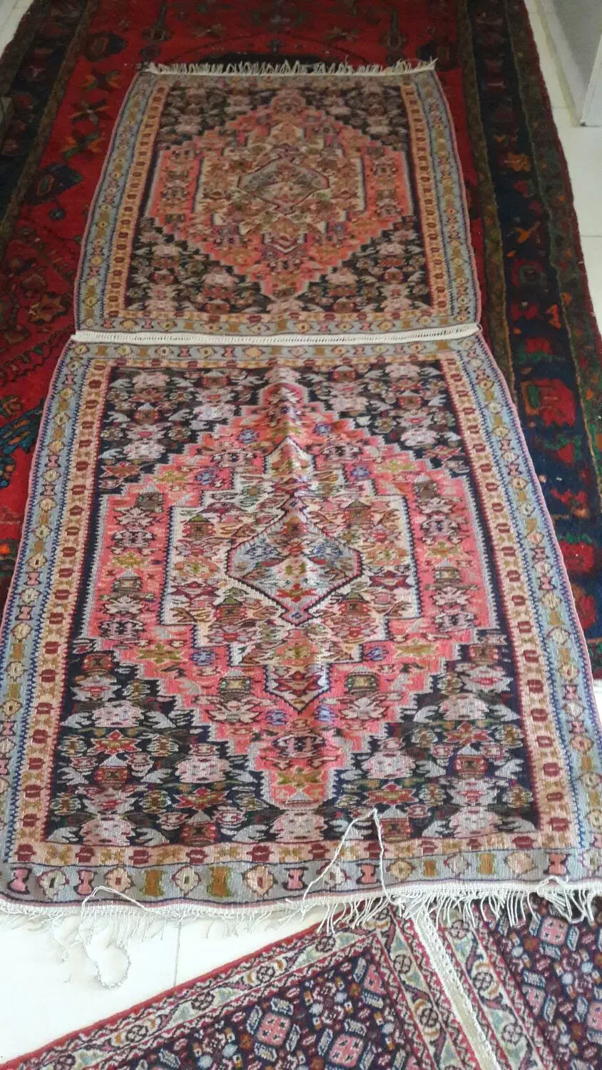 گلیم دست بافت قدیمی|فرش|سنندج, |دیوار