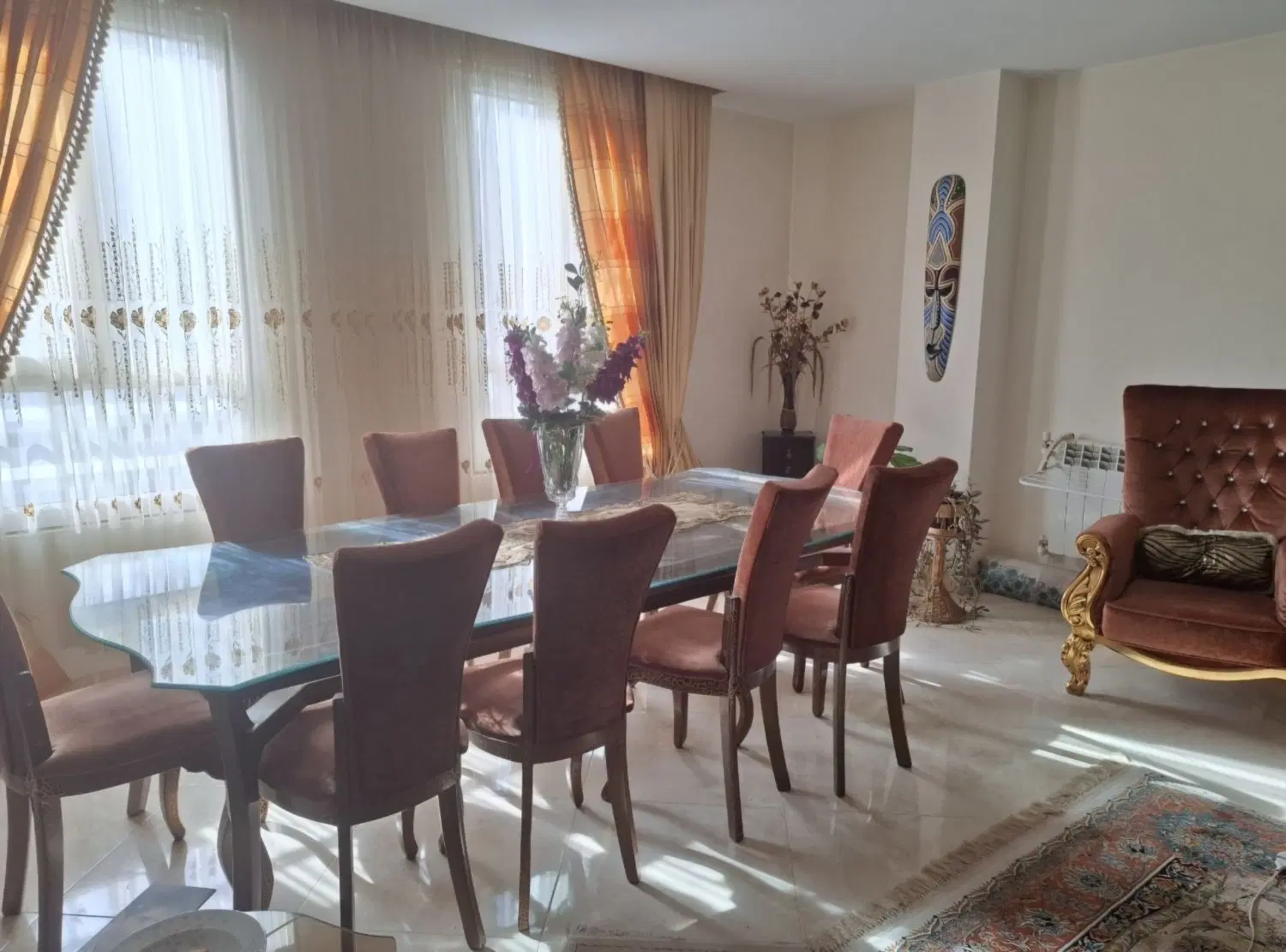 مبلمان ۸ نفره. ناهارخوری ۱۰ نفره. ویترین|مبلمان خانگی و میز عسلی|کرج, گوهردشت|دیوار