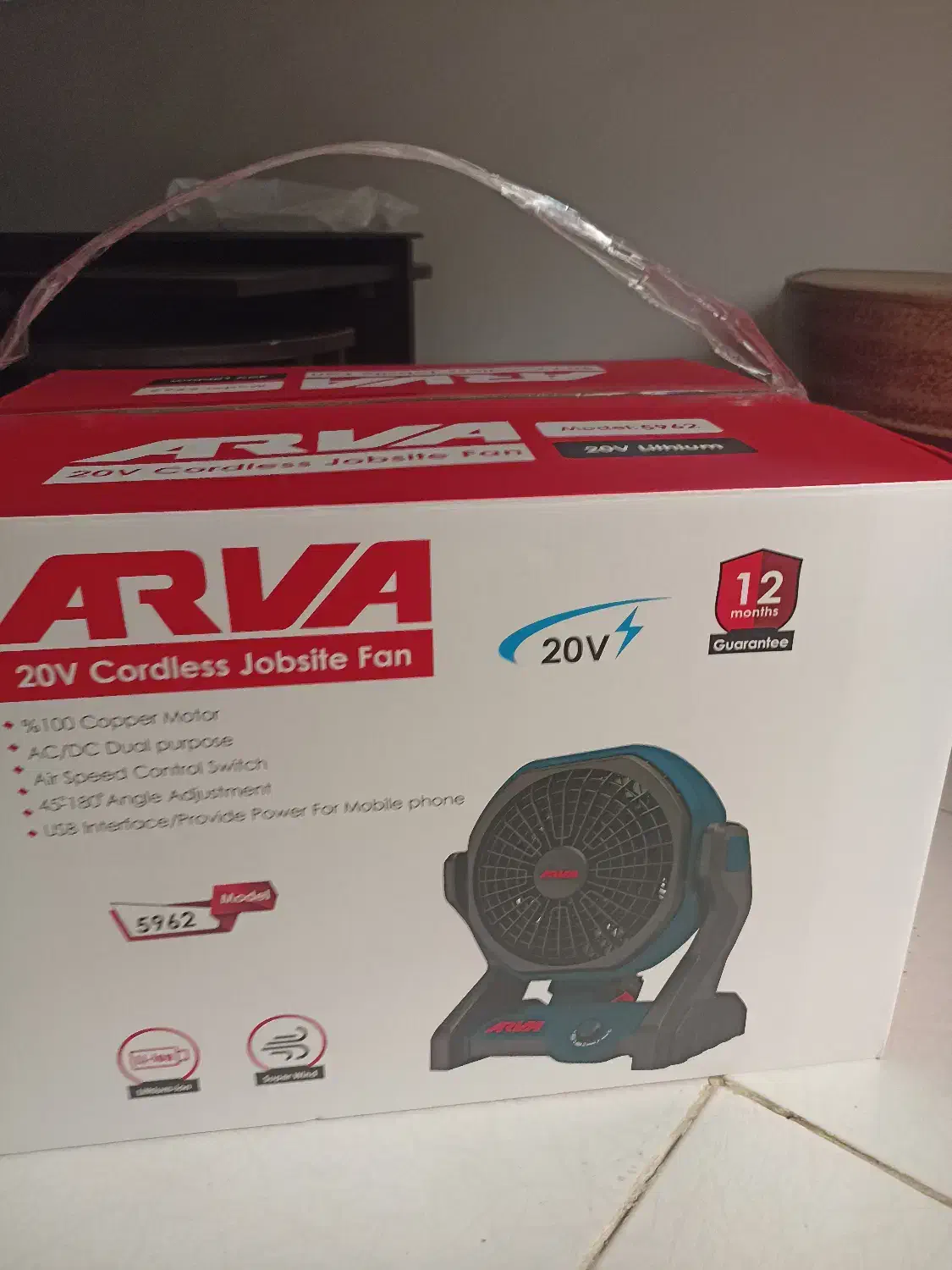 فن و پنکه کارگاهی، باغ و مغازه|پنکه و تصفیهکنندهٔ هوا|جم, |دیوار