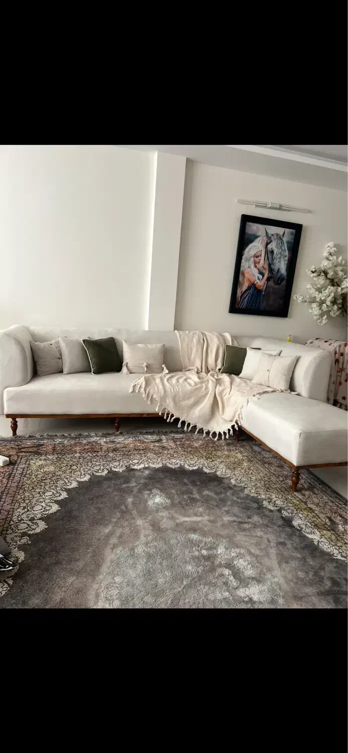 مبل ال کاملا نو|مبلمان خانگی و میز عسلی|مشهد, امیریه|دیوار