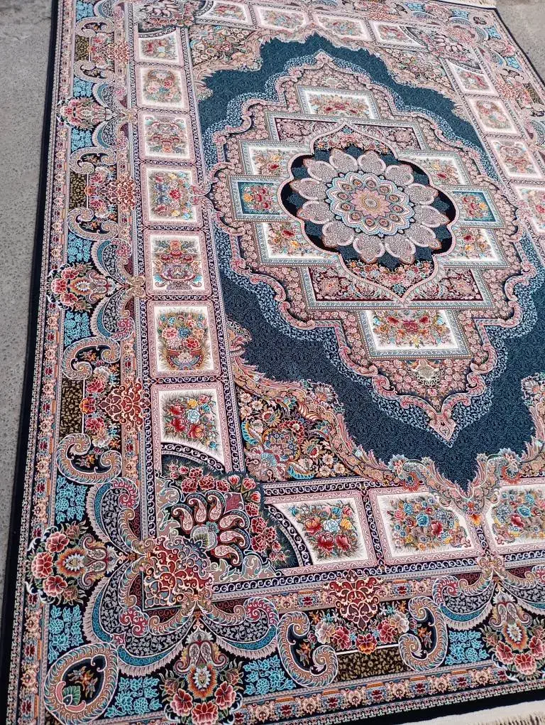 فرش 12متری و 9 1200شانه|فرش|آستانه اشرفیه, |دیوار