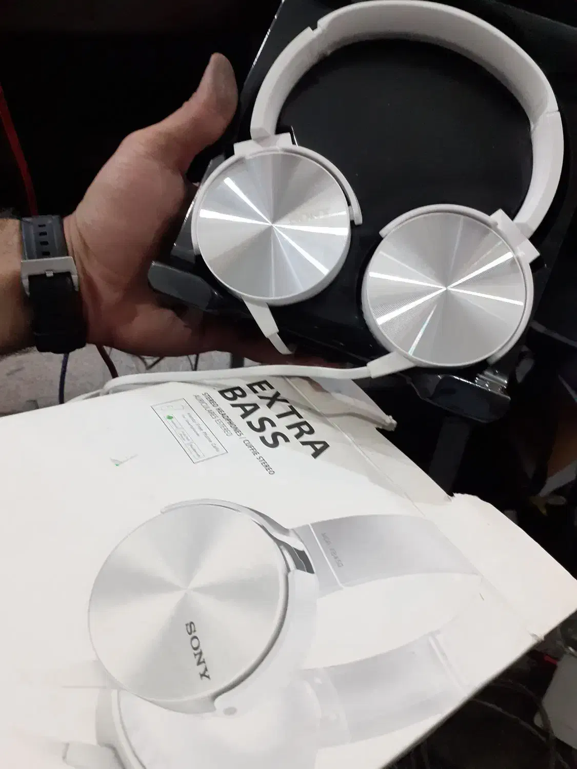 هدفون میکروفن دار سونی|لوازم جانبی موبایل و تبلت|اهواز, زیتون کارمندی|دیوار