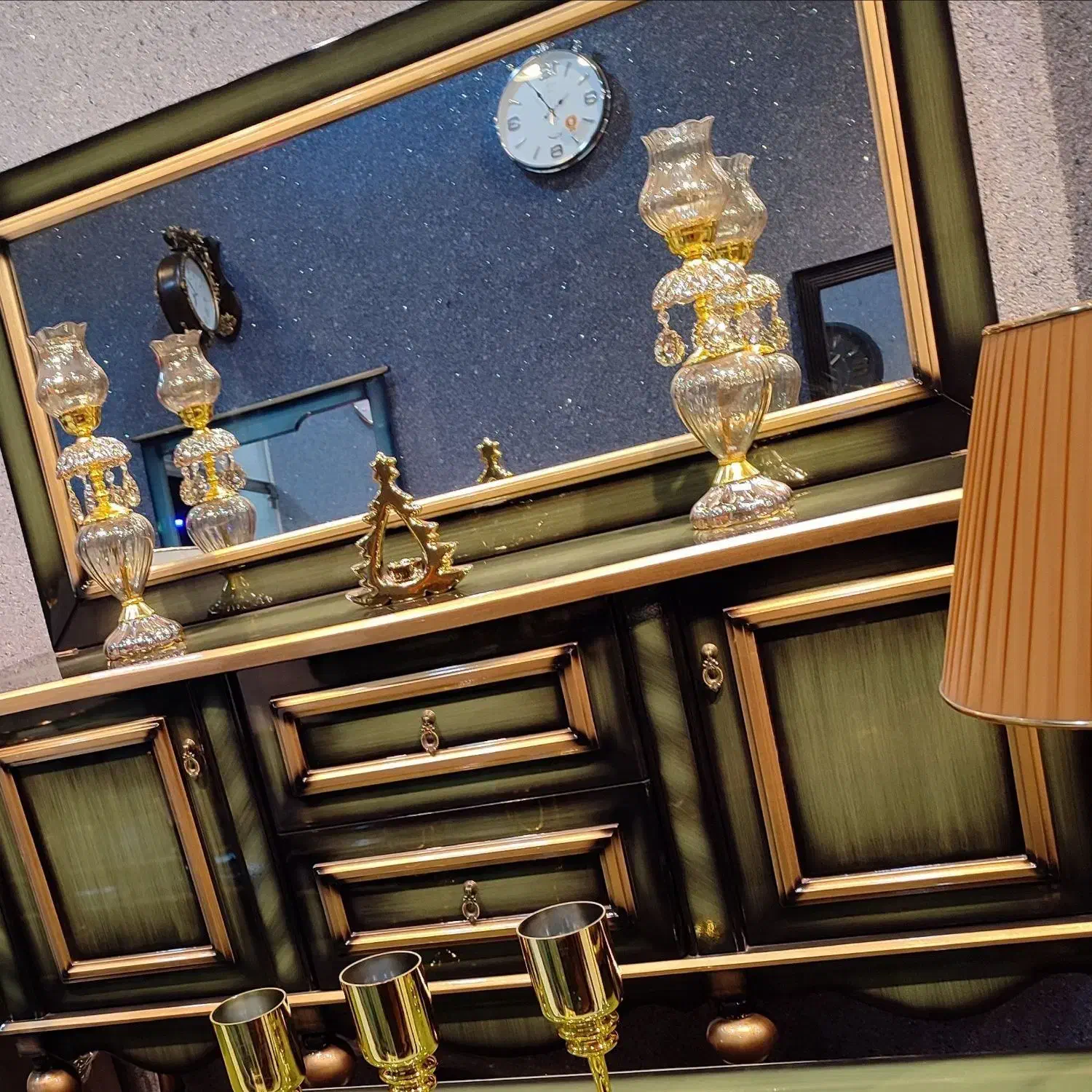 تولیدآیینه کنسول ومیزال سی دی|بوفه، ویترین، کنسول|شاندیز, |دیوار