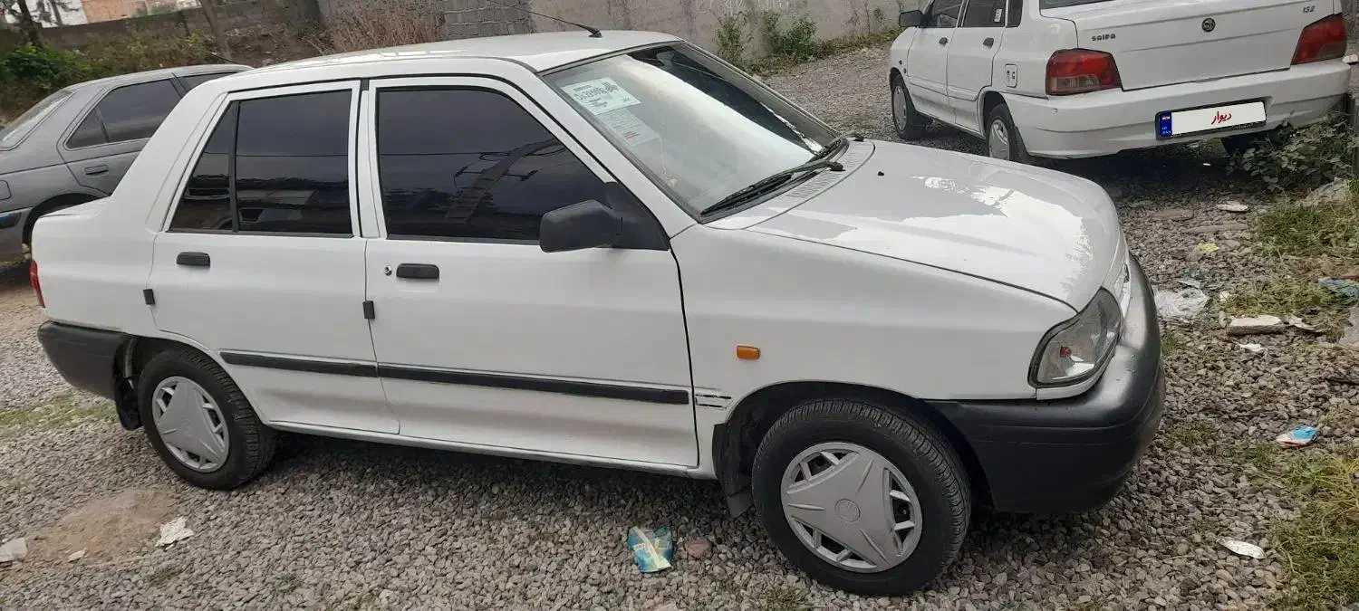 سلام یک دستگا پراید مدل ۹۴ سفید|خودرو سواری و وانت|علیآباد کتول, |دیوار