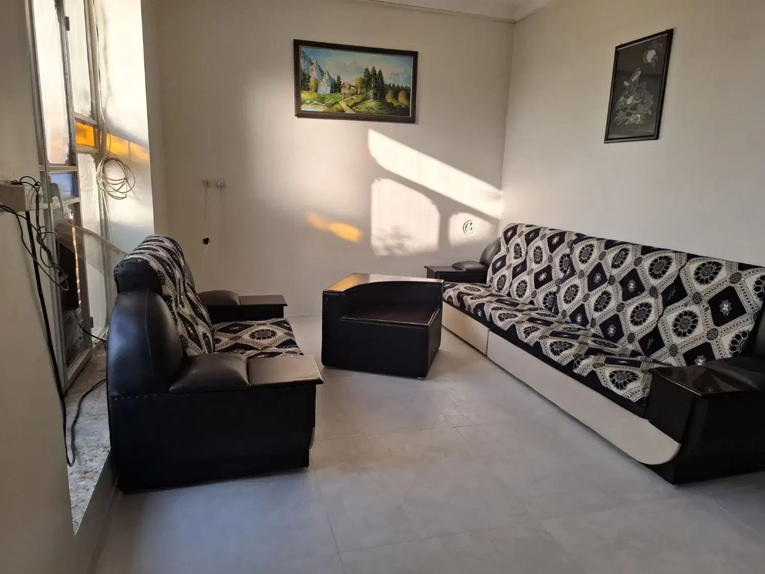 مبل ۷ نفره ال|مبلمان خانگی و میز عسلی|شیراز, شاهجیان|دیوار