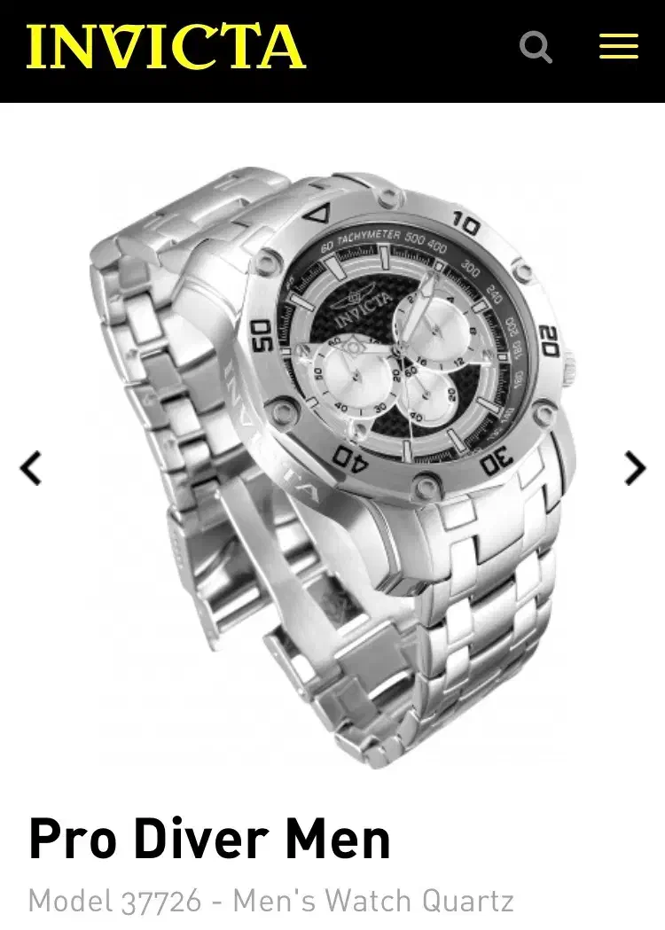 ساعت مچی اینویکتا pro diver 37726|ساعت|ارومیه, |دیوار