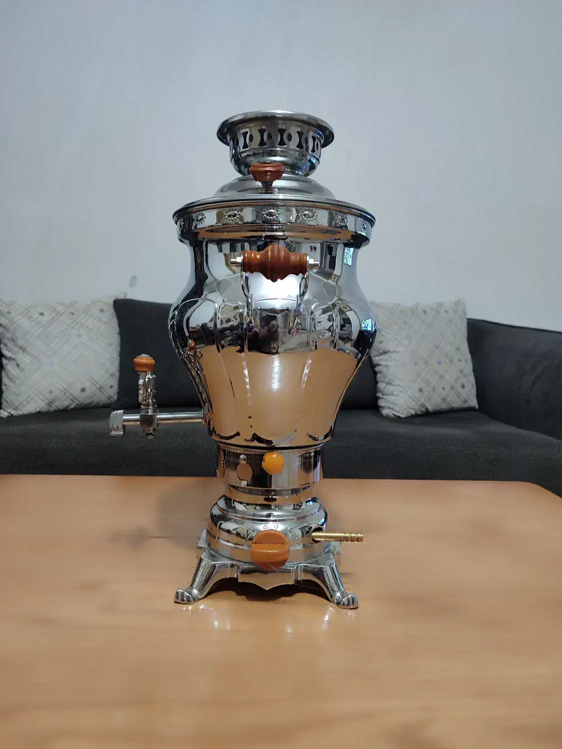 سماور گازی گلستان ۶ لیتری|سماور، چای‌ساز، قهوه‌ساز|رشت, کوی مهر|دیوار