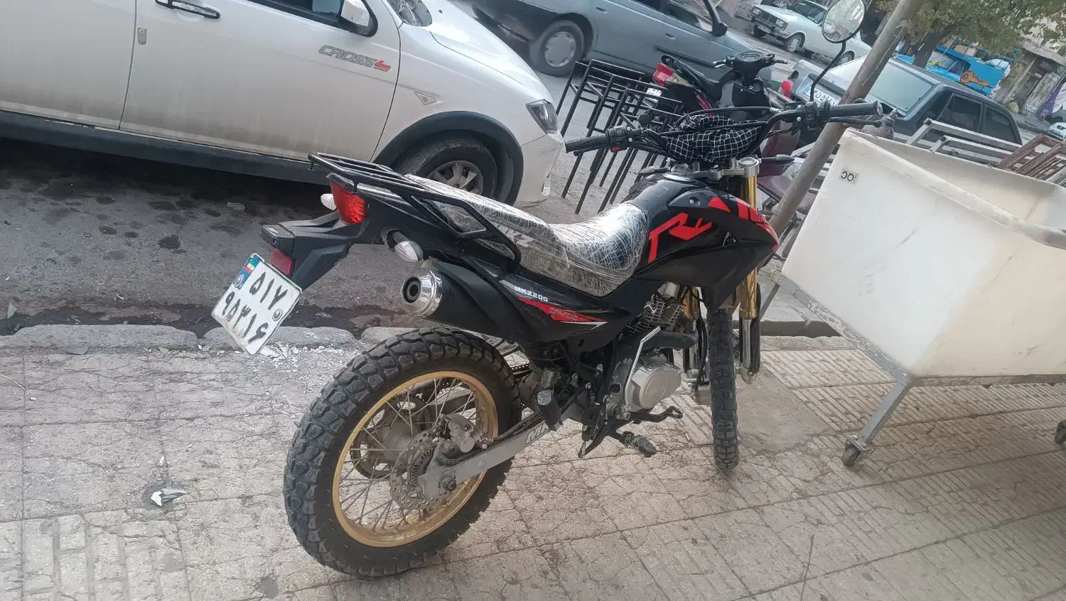 موتور تریل معاوضه|موتورسیکلت|کرمانشاه, |دیوار