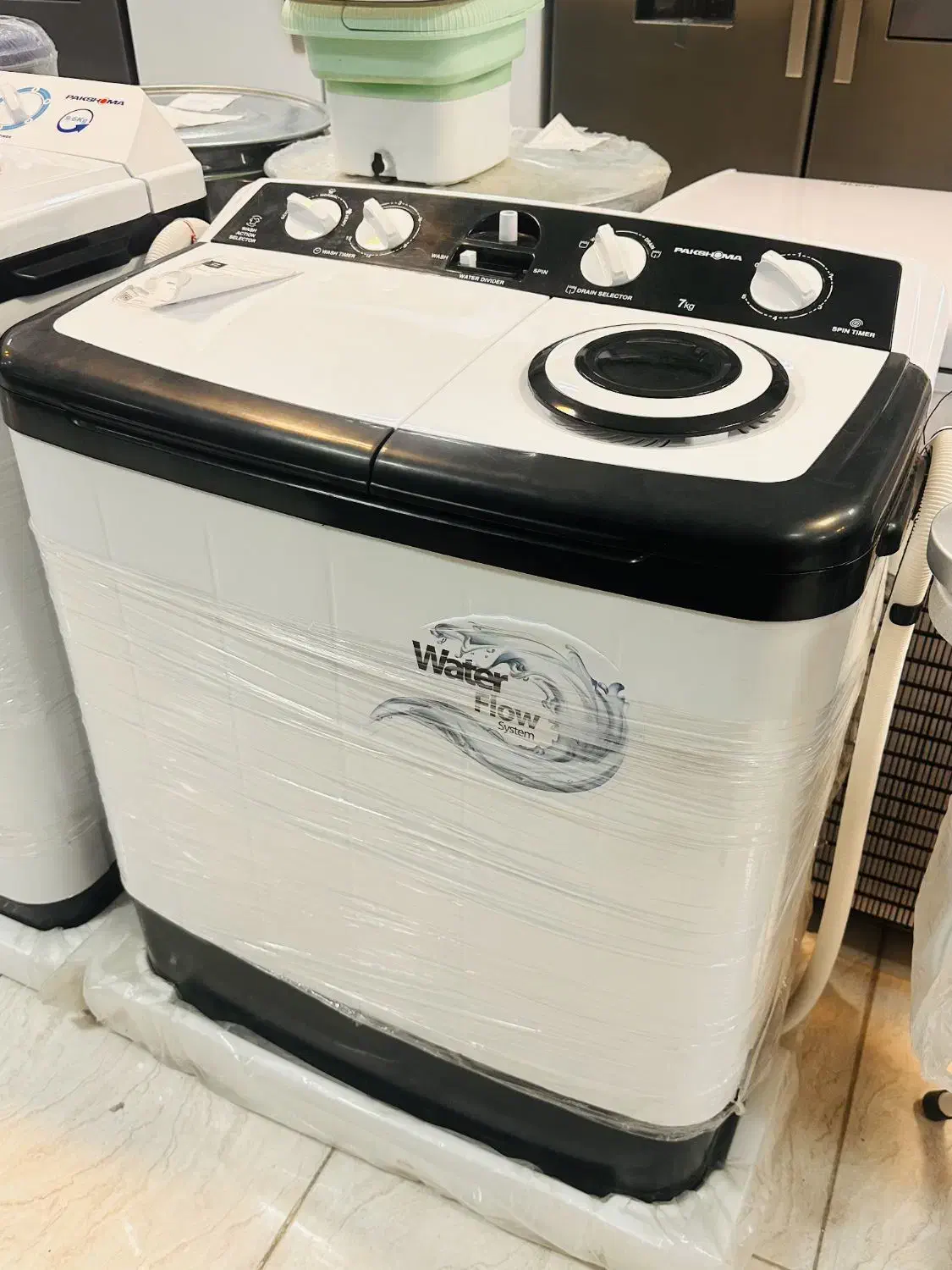 لباسشویی های دوقلو پاکشوما زیر قیمت بازار زرین|ماشین لباسشویی و خشککن لباس|یاسوج, |دیوار