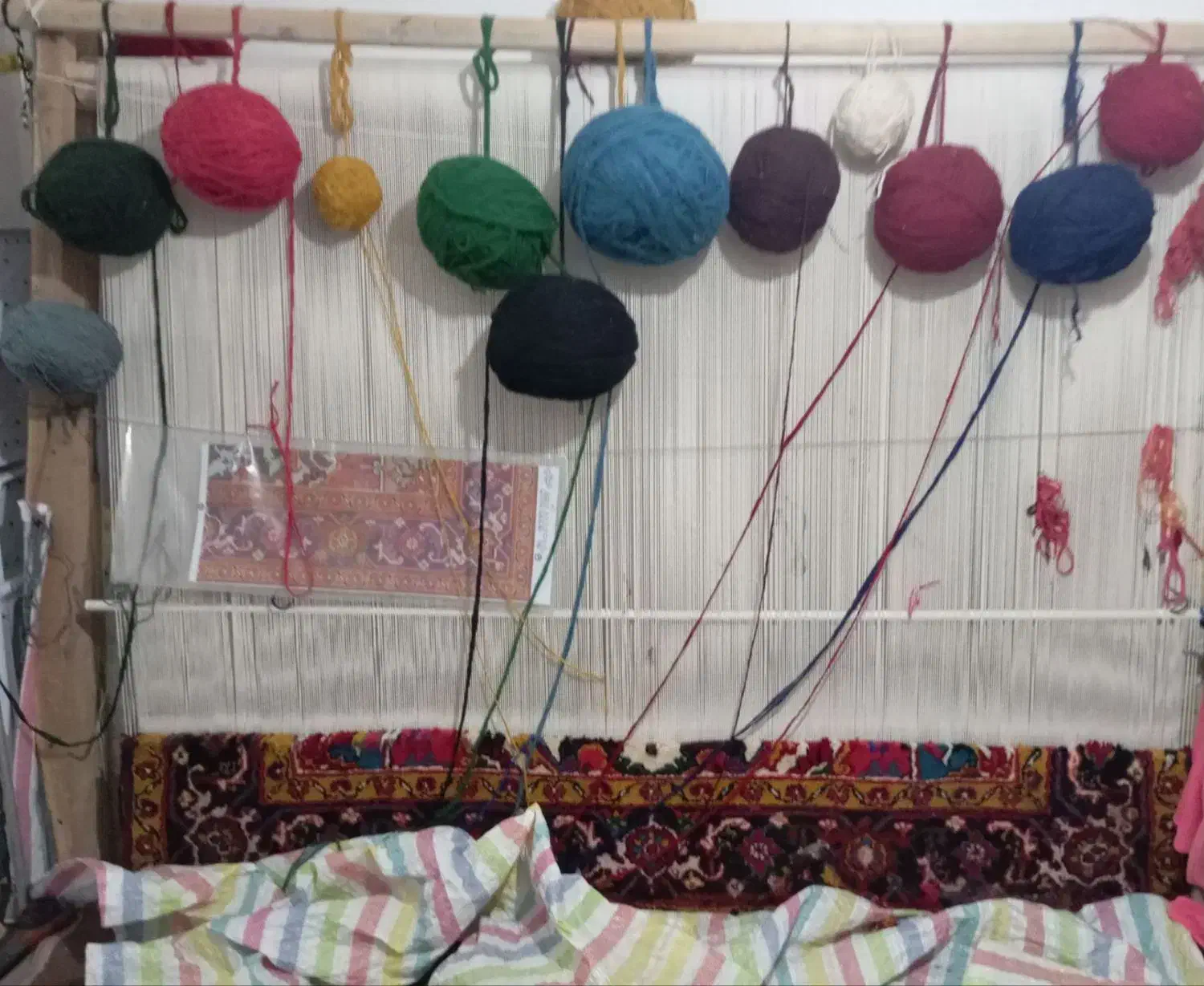 فرش هریس|فرش|اهر, |دیوار