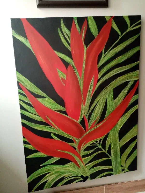 تابلو نقاشی رنگ روغن ابعاد 120 سانت در 80 سانت|تابلو، نقاشی، عکس|رشت, استقامت ۱|دیوار