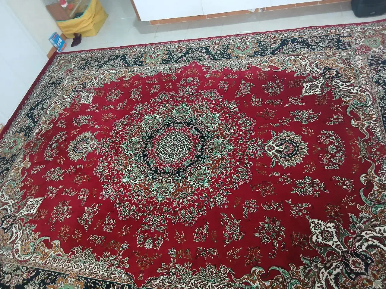 ۲عدد قالی ۱۲ متری|فرش|صحنه, |دیوار