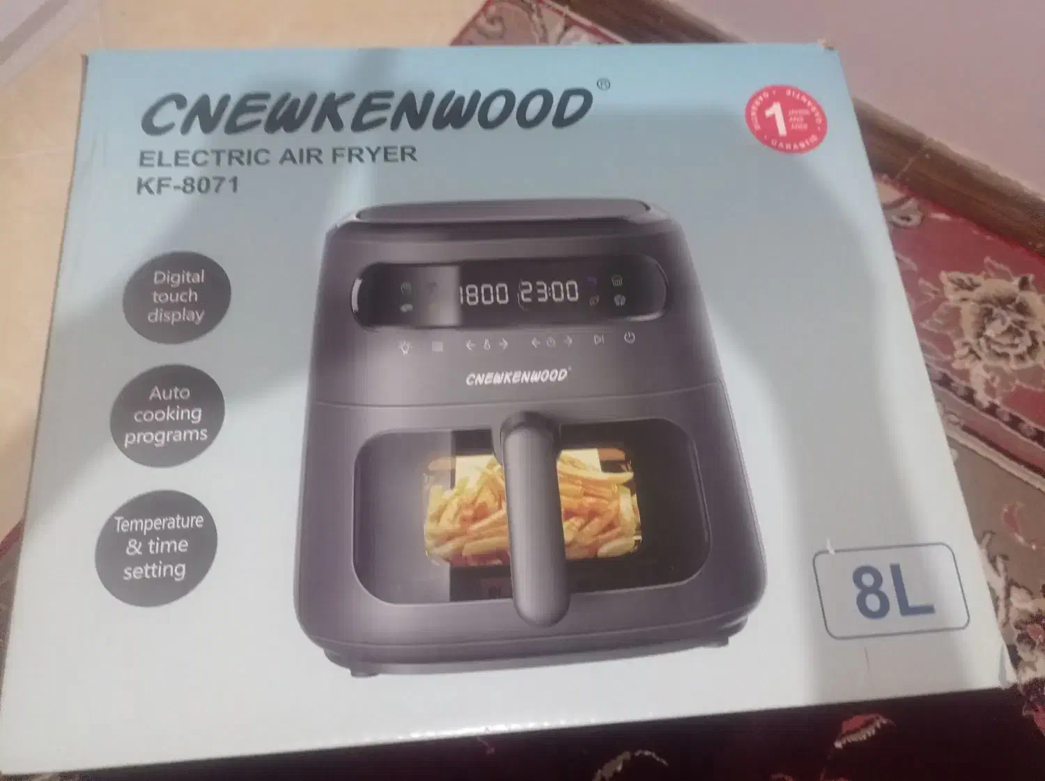 سرخ کن بدون روغن 8لیتری|اجاق گاز و لوازم برقی پختوپز|فولادشهر, C7|دیوار