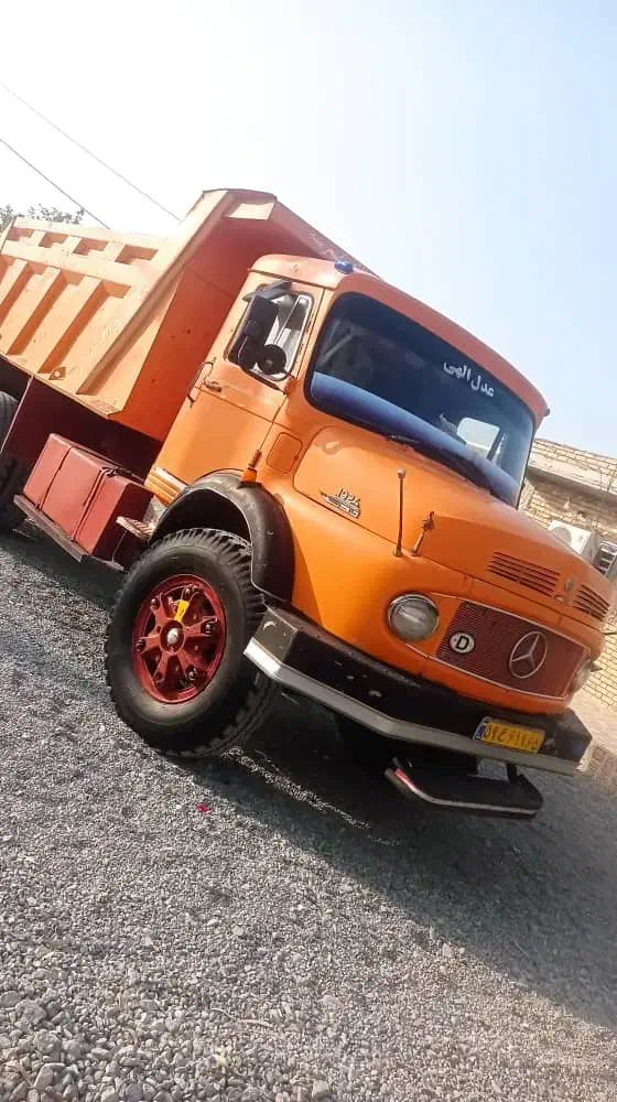 بنز تک کمپرسی مدل ۸۳|خودرو سنگین|قلعه گنج, |دیوار