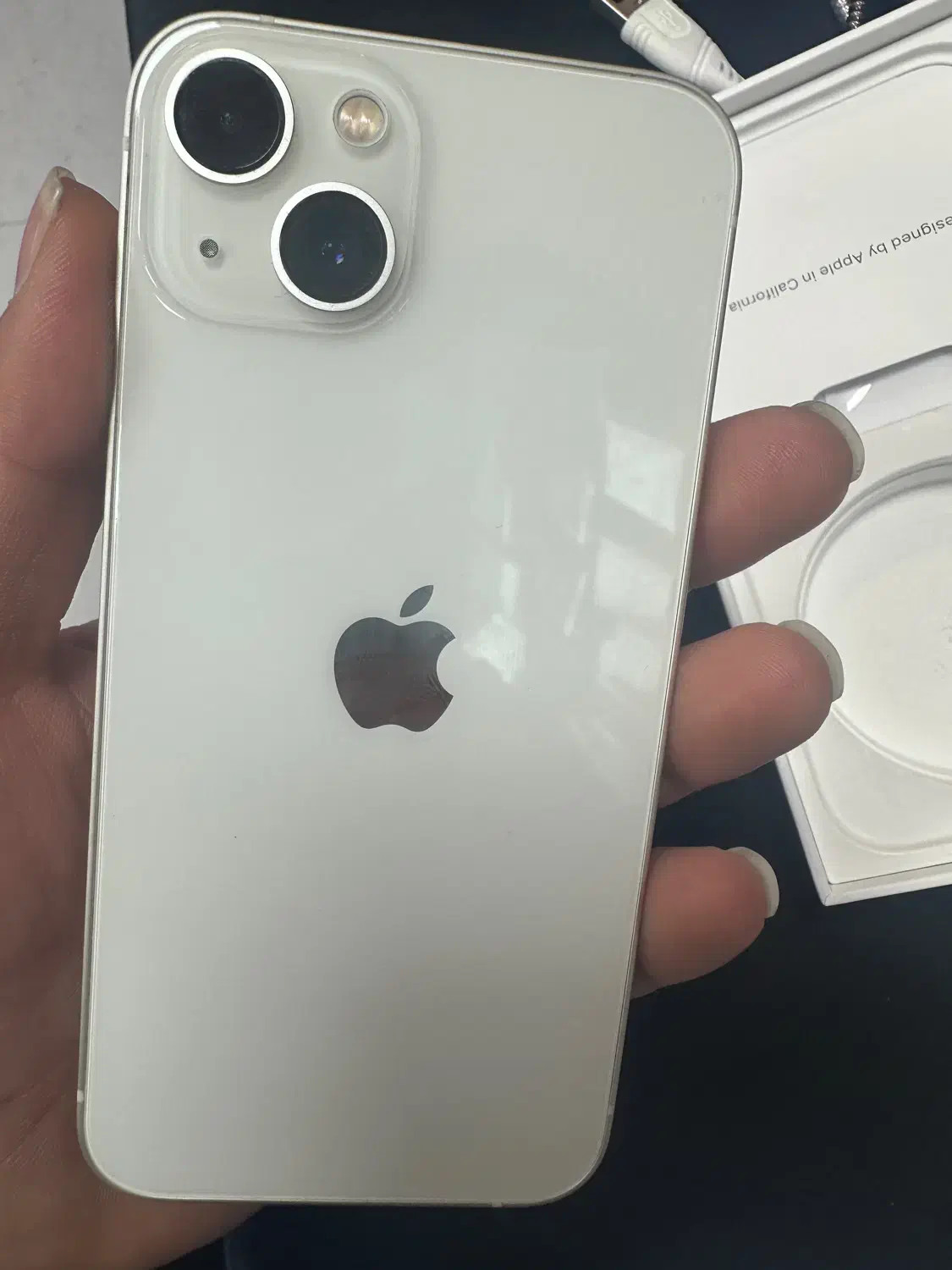 ایفن ۱۳ نرمال  باطری ۸۲٪  بدون خط و خش و بازشدگی|موبایل|یاسوج, |دیوار