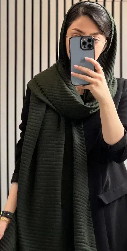 شال پلیسه صدفی ۱۵۰|لباس|کارون, |دیوار