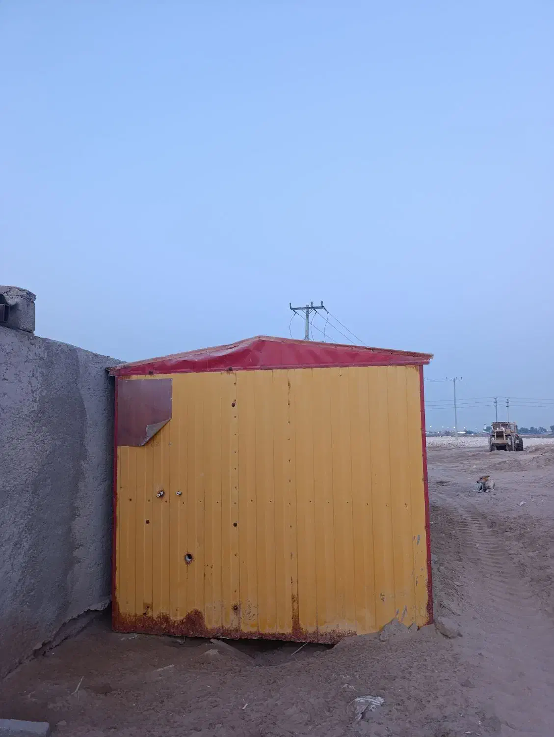 کانکس نیازمند تعمیر|مصالح و تجهیزات ساختمان|قشم, |دیوار