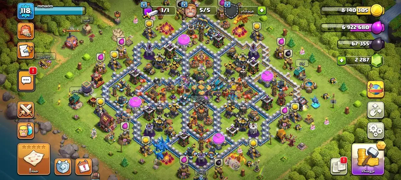 فروش اکانت کلش تاون ۱۴|کنسول، بازی ویدئویی و آنلاین|کرج, اتمسفر|دیوار