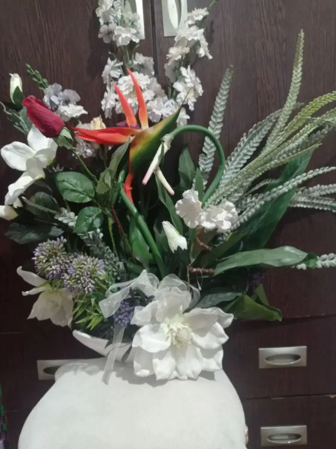 گل مصنویی|گل مصنوعی|شوط, |دیوار