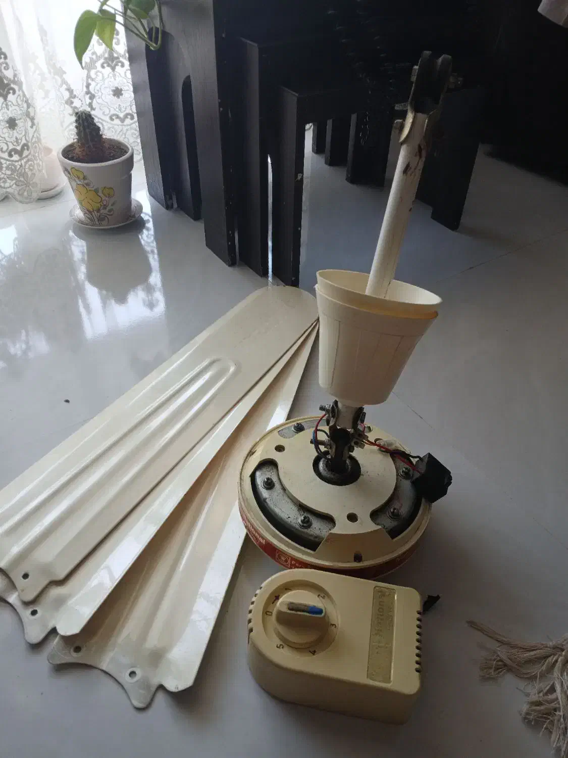 پنکه سقفی|پنکه و تصفیه‌کنندهٔ هوا|خمام, |دیوار