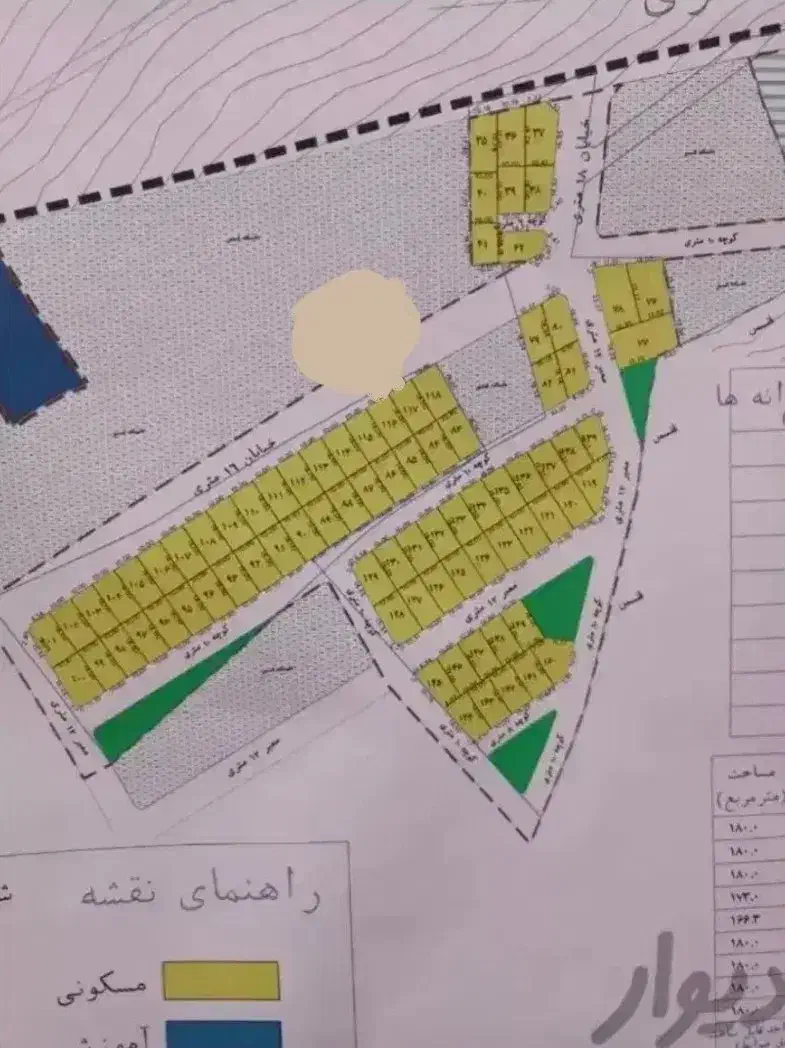 دو دانگ از زمین های شهرک نیایش|فروش زمین و ملک کلنگی|مشگین شهر, |دیوار