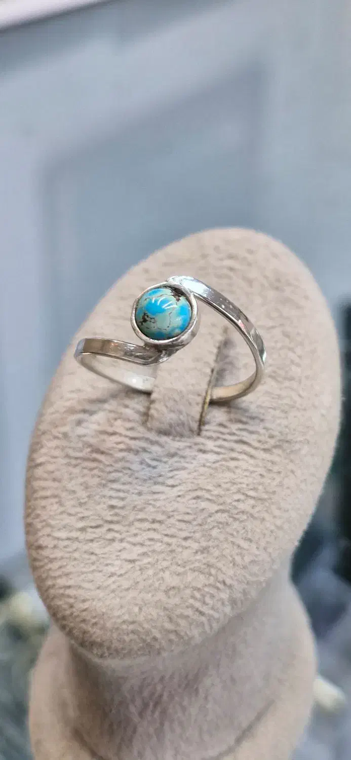 انگشتر فیروزه مینیمال|جواهرات|نیشابور, فردوس شمالی|دیوار