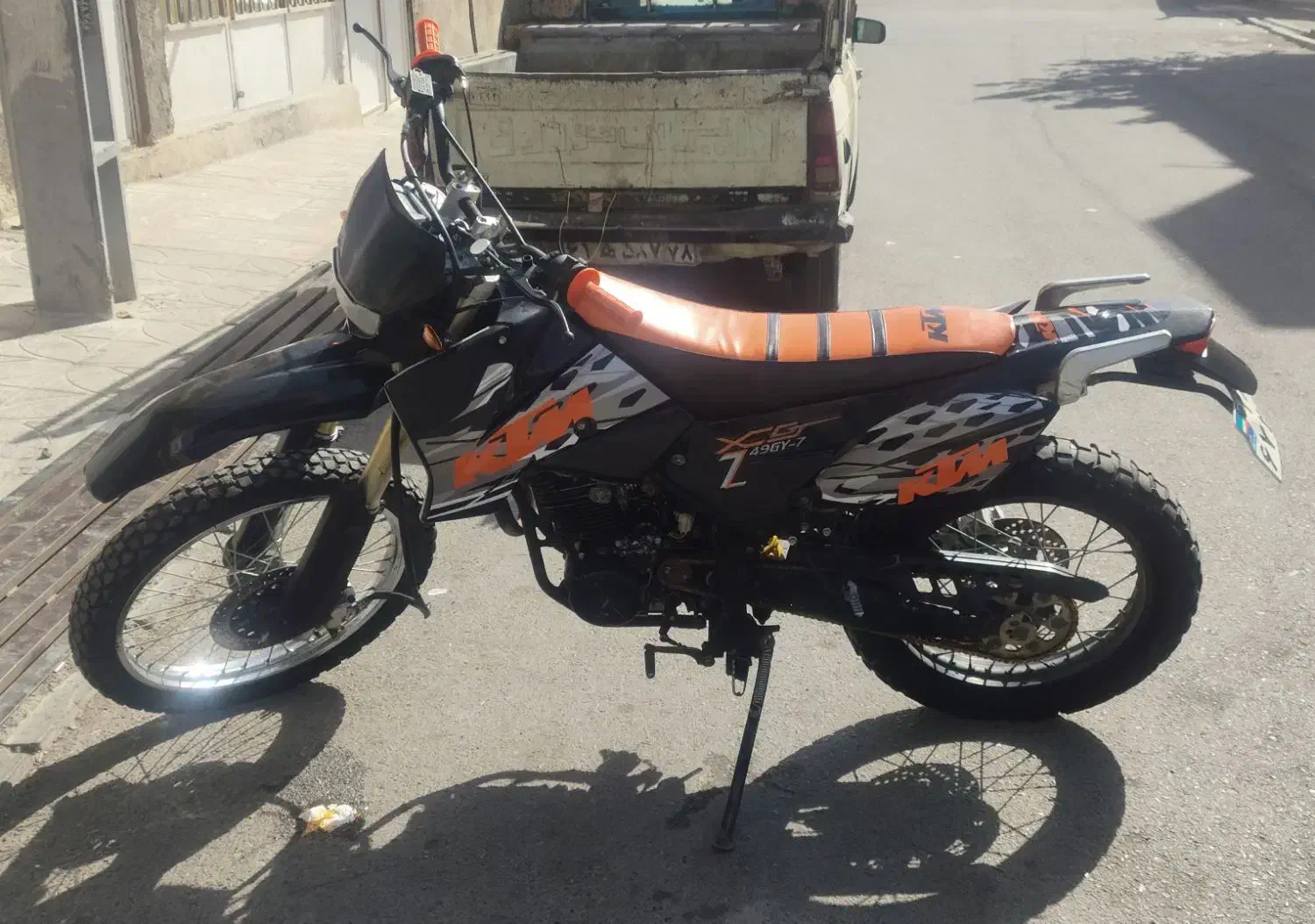 موتور فلات کی تی ام250تریل کراس|موتورسیکلت|قدس, شهر‌قدس|دیوار