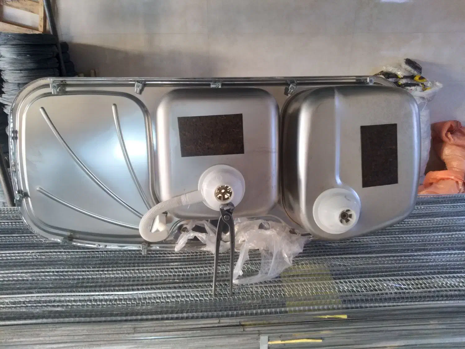 سینگ سالم سالم بدون استفاده|آبچکان و نظمدهنده ظروف|زاهدان, |دیوار