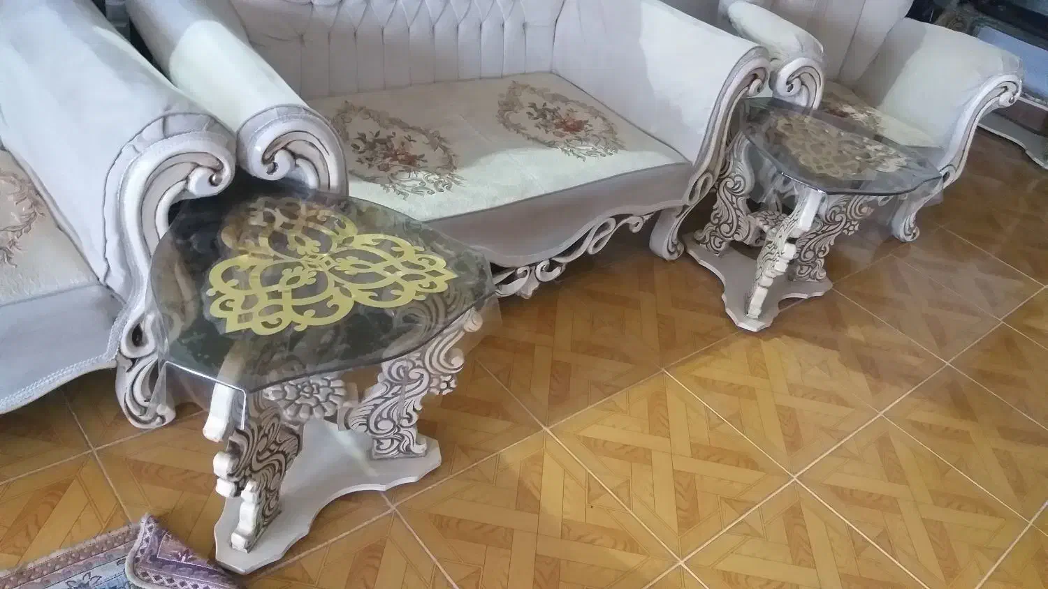 مبل راحتی ۷ نفره|مبلمان خانگی و میز عسلی|قائن, |دیوار