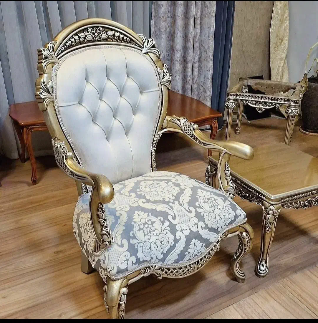 مبل سلطنتی کلاسیک استیل رزیتا MT99|مبلمان خانگی و میز عسلی|تهران, شهید رجایی|دیوار