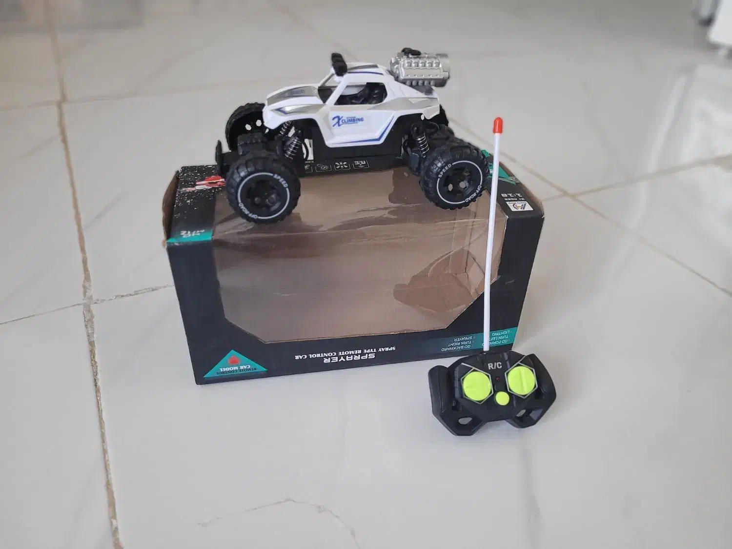 ماشین کنترلی  دود زای کمک فنری نونو|اسباب‌‌بازی|اهواز, آسیاباد|دیوار