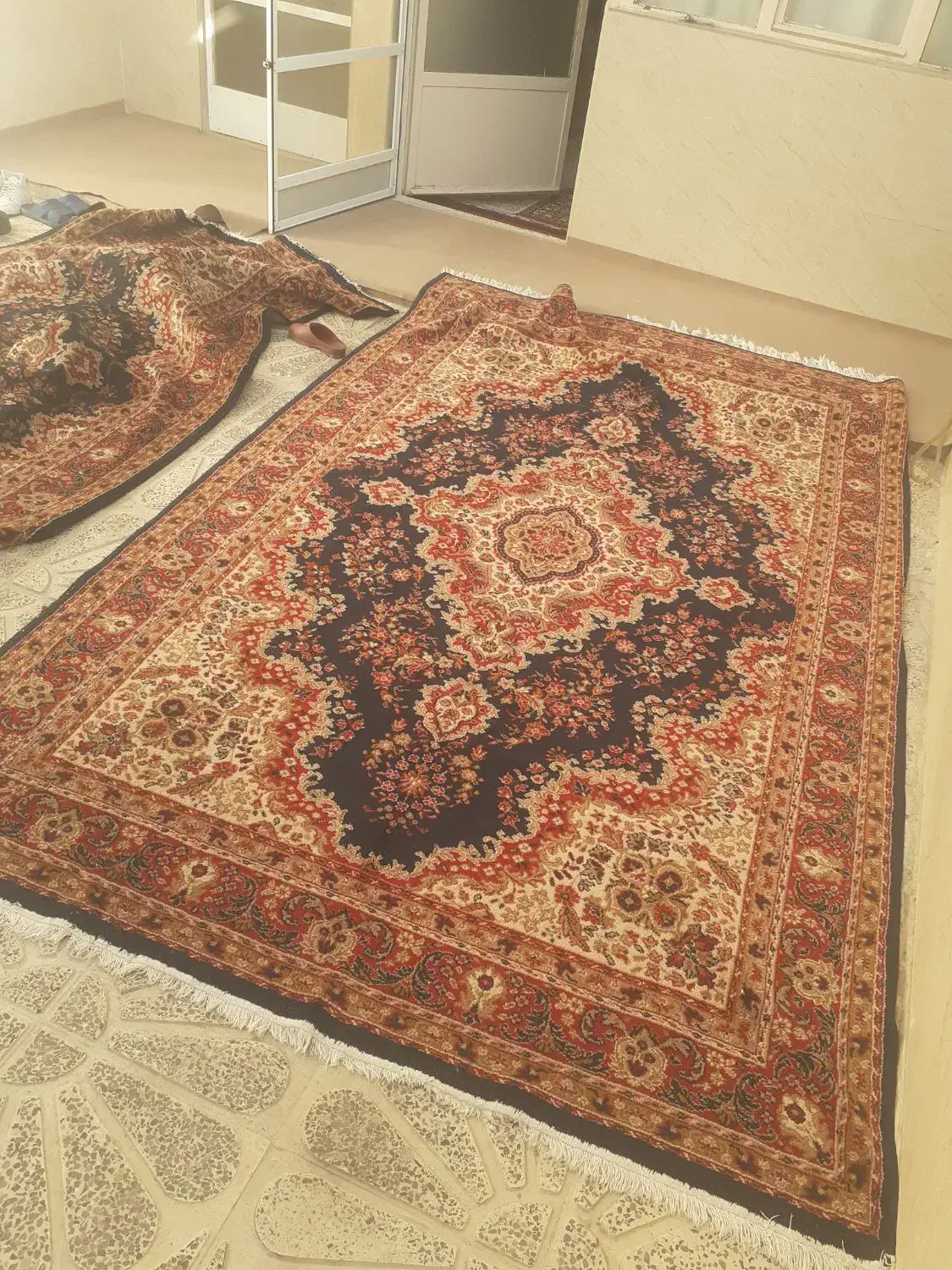 فرش ۶ متری دوعدد|فرش|اقبالیه, |دیوار