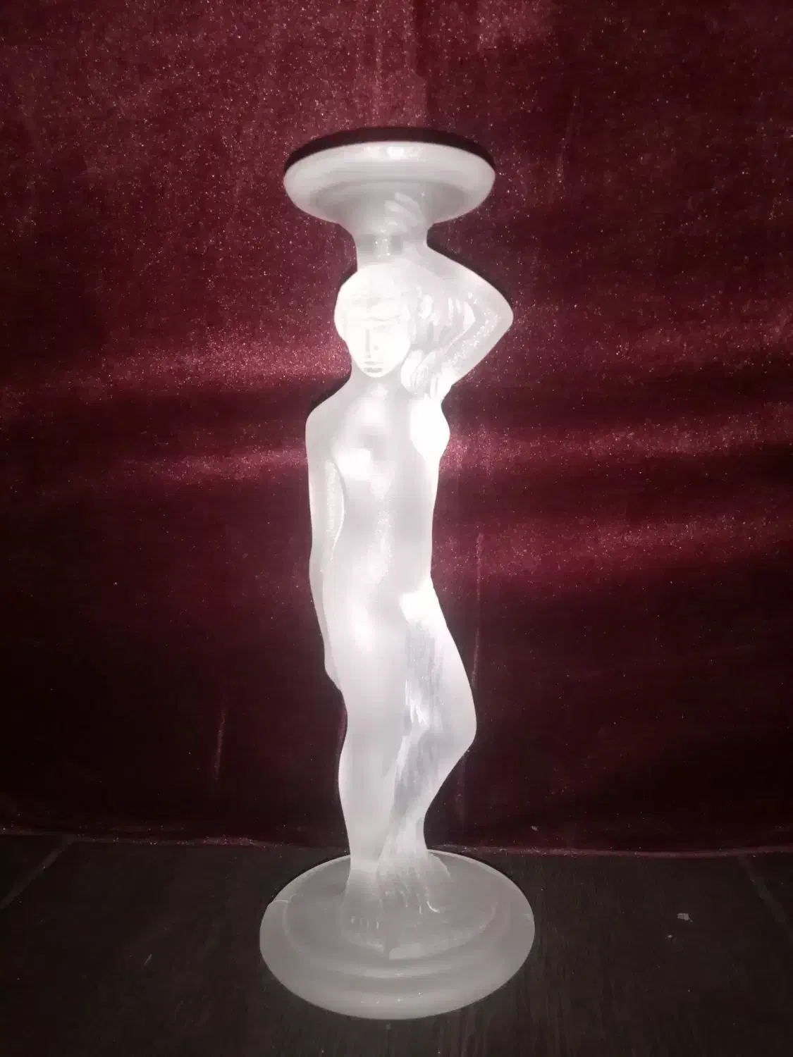 جاشمعی یا مجسمه کریستال رخ مات|مجسمه، تندیس، ماکت|کرج, شهرک اوج|دیوار