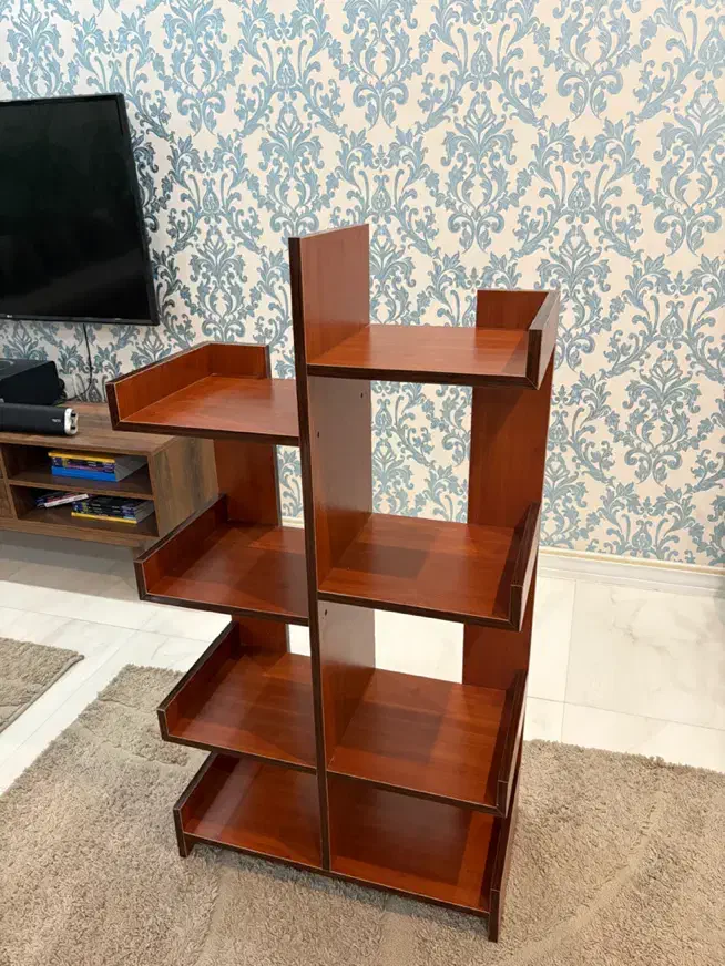 کتابخانه|کتابخانه، شلف، قفسههای دیواری|مشهد, الهیه|دیوار