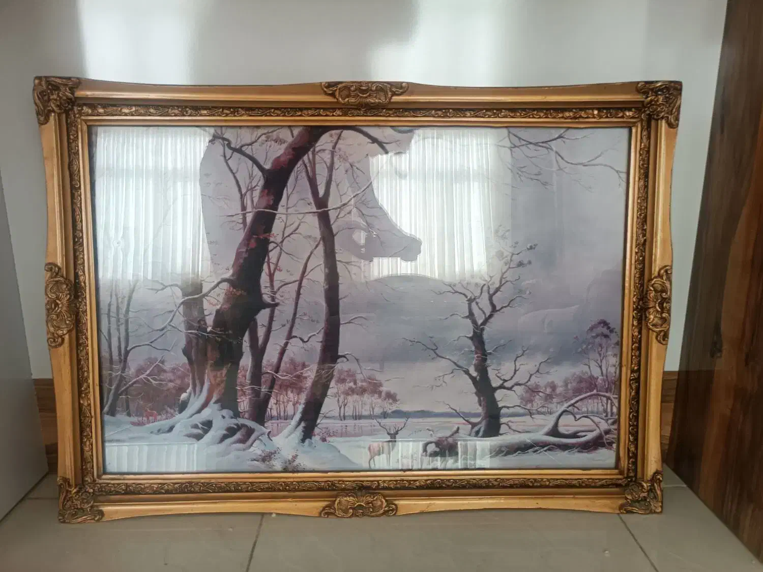 تابلو ۱۰۰×۷۰ فرم چوب|تابلو، نقاشی، عکس|همدان, |دیوار