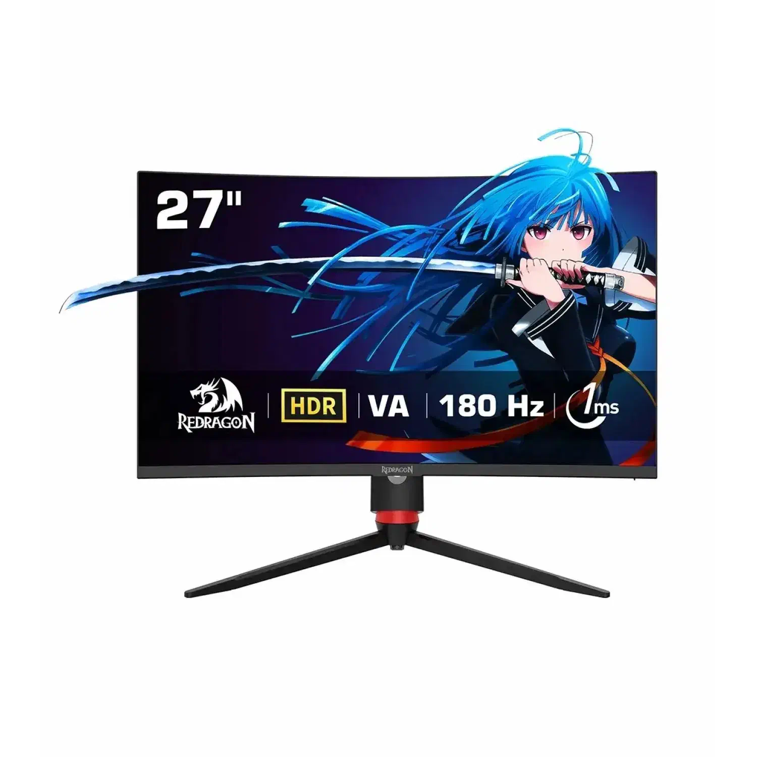 مانیتور گیمینگ خمیده Redragon GMQ2712RVC|قطعات و لوازم جانبی رایانه|اصفهان, خلجا|دیوار