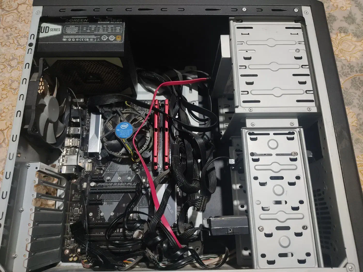 i5 8400dual x8g ddr4 ram|رایانه رومیزی|کرج, کوی امامیه|دیوار