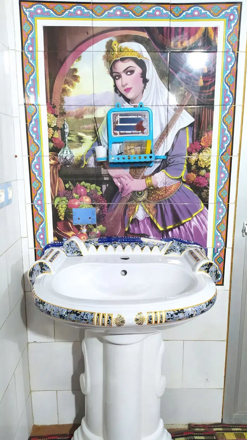 روشویی درجه یک|لوازم سرویس بهداشتی|رامهرمز, |دیوار